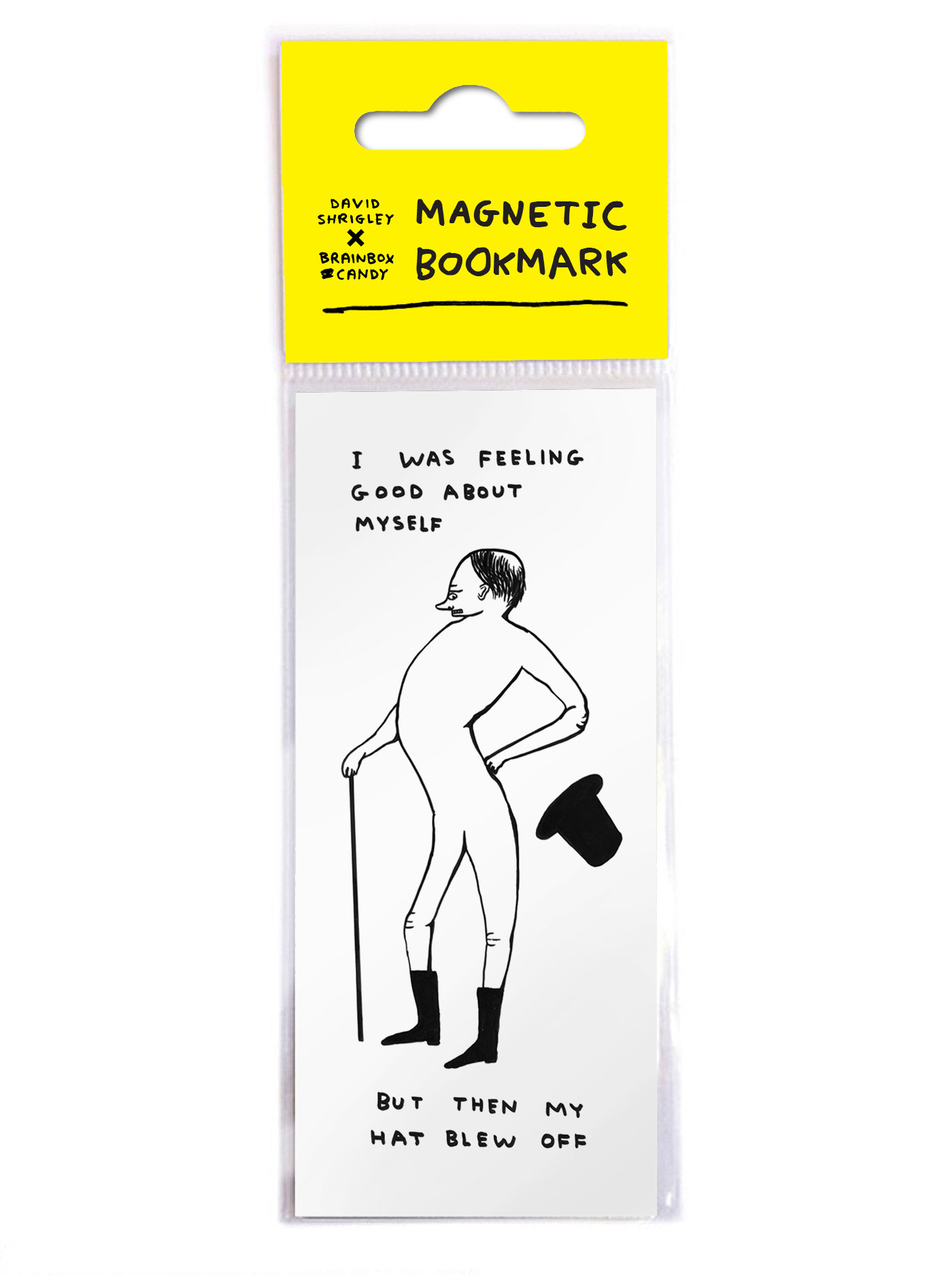 David Shrigley Funny Magnetic Bookmark Witty Amusing Cheap Novelty Gift Present
