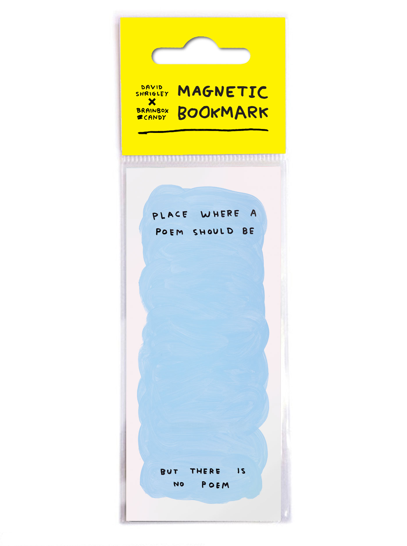 David Shrigley Funny Magnetic Bookmark Witty Amusing Cheap Novelty Gift Present