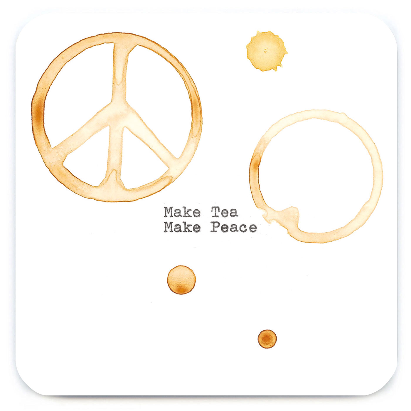 Hayden Kays Coaster Drinks Mat Artist Design Witty Amusing Humour Novelty Gift